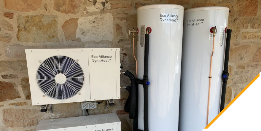 A new hot water system installation in a Sydney home